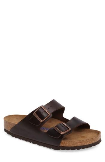 Men's Birkenstock 'arizona Soft' Sandal -10.5us / 43eu D - Brown