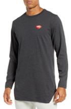 Men's Nike Nsw Shoe Box Graphic Long Sleeve T-shirt, Size R - Grey