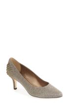 Women's Vaneli 'linek' Almond Toe Pump M - Metallic