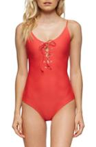 Women's Tavik Monahan One-piece Swimsuit - Red
