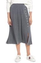 Women's 1901 Pleated Sweater Skirt - Grey
