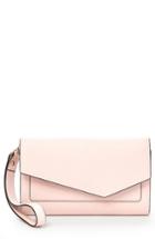 Women's Botkier Cobble Hill Calfskin Leather Wallet - Pink