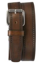 Men's Trask 'vaughn' Leather Belt - Brown