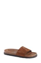 Women's Saint Laurent Joan Slide Sandal .5us / 37.5eu - Brown