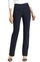 Women's Lafayette 148 New York Punto Milano Straight Leg Pants, Size - Blue