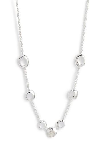 Women's Ippolita Diamond Pave Station Necklace