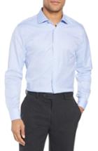 Men's John W. Nordstrom Trim Fit Dot Dress Shirt