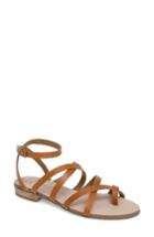 Women's Sole Society Koko Flat Sandal M - Brown