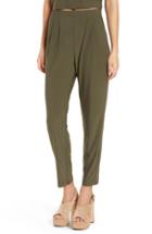 Women's Leith Pleat Front Trousers - Green