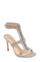 Women's Imagine Vince Camuto 'price' Beaded T-strap Sandal M - Grey
