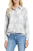 Women's Leith Deep V-neck Long Sleeve Bodysuit, Size - White