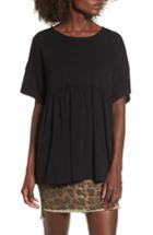 Women's Soprano Oversize Peplum Tee
