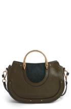 Chloe Medium Pixie Top Handle Leather Satchel -