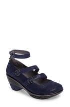 Women's Jambu Penelope Triple Strap Pump M - Blue