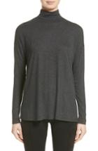 Women's Lafayette 148 New York Turtleneck Top - Black