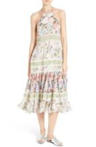 Women's Rebecca Taylor Mixed Print Midi Dress