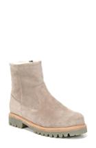 Women's Vince Frances Genuine Shearling Lug Boot M - Grey