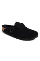 Men's Birkenstock Boston Genuine Shearling Lined Clog -8.5us / 41eu - Black