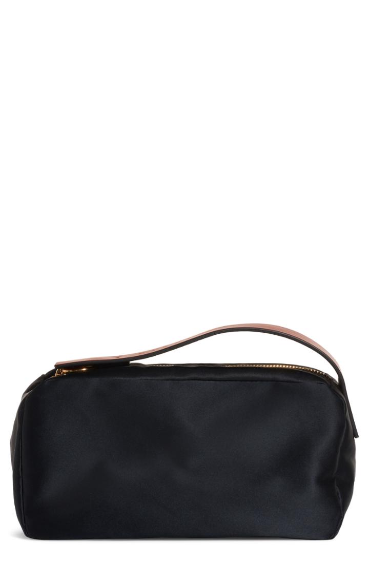 Marni Law Bag Nylon Cosmetics Case, Size - Black