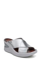 Women's Bzees Vista Slide Sandal M - Metallic