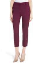 Women's Theory Treeca 2 Good Wool Crop Suit Pants - Pink