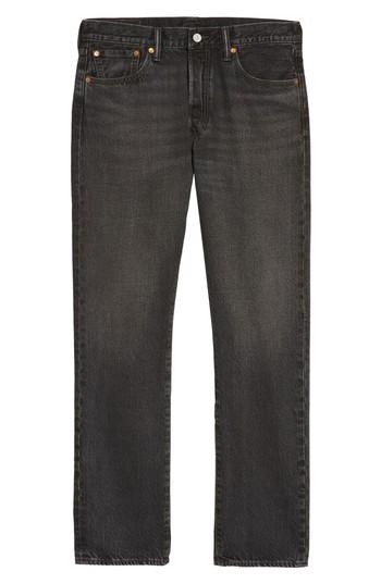 Men's Levi's 501(tm) Straight Leg Jeans X 32 - Black