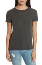 Women's Atm Anthony Thomas Melillo Donegal Cashmere Schoolboy Tee - Grey