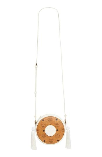 Mcm Small Visetos Tambourine Crossbody Bag -