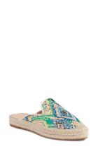 Women's Halogen Blythe Espadrille Mule M - Metallic