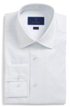 Men's David Donahue Trim Fit Dot Dress Shirt