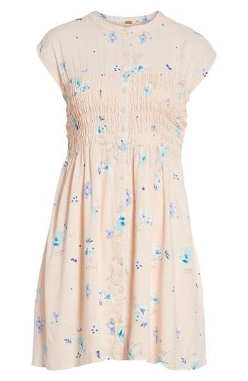 Women's Free People Greatest Day Smocked Minidress