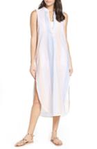Women's Red Carter Sleeveless Maxi Cover-up Dress