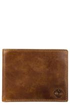 Men's Timberland Leather Wallet - Brown