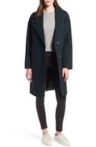 Women's Kendall + Kylie Drop Shoulder Midi Coat - Green