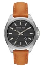Men's Michael Kors Bryson Leather Strap Watch, 42mm