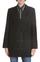 Women's Boss Javilla Wool Suit Jacket - Grey