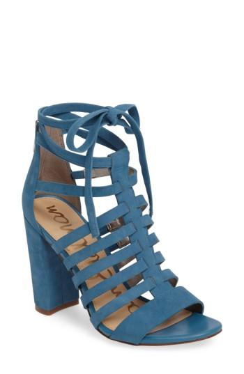 Women's Sam Edelman Yarina Sandal M - Blue