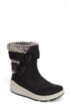 Women's Ecco Noyce Water-resistant Fleece Boot -4.5us / 35eu - Black