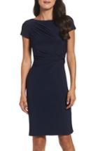 Women's Eliza J Twist Waist Sheath Dress - Blue