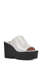 Women's Nine West Tomo Platform Sandal M - Metallic