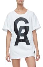 Women's Good American Goodies Short Sleeve Oversize Tee /5 - White