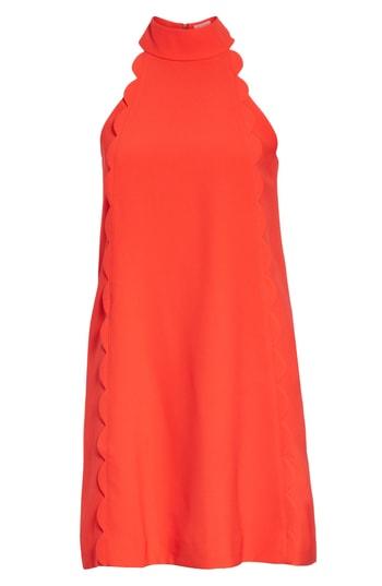 Women's Ted Baker London Torrii High Neck Tunic Dress - Red