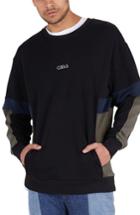 Men's Barney Cools Sports Crewneck Sweatshirt - Black