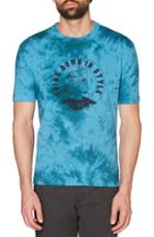 Men's Original Penguin Going Down In Style Graphic T-shirt - Blue