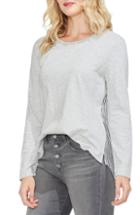 Women's Vince Camuto Classic Back Stripe Top, Size - Grey