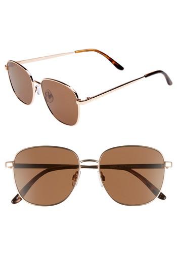Women's Bp. 53mm Square Sunglasses - Gold/ Brown