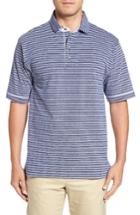 Men's Bobby Jones Liquid Cotton Bird's Eye Stripe Polo