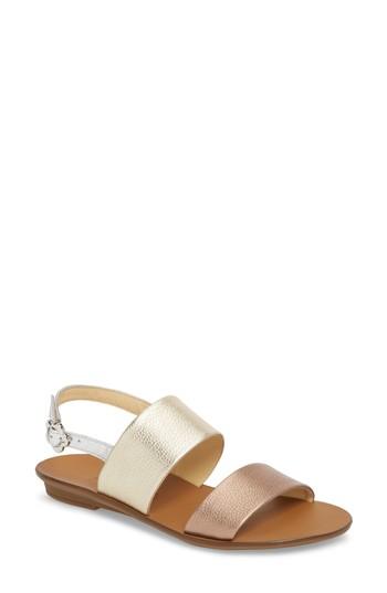 Women's Paul Green Sahara Slingback Flat .5us/ 3uk - Beige