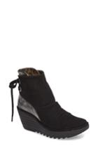 Women's Fly London 'yama' Bootie .5-8us / 38eu - Black