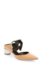 Women's Proenza Schouler Ring Tie Pointy Toe Pump Us / 35eu - Beige